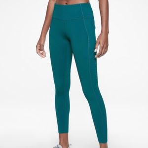 Athleta Laser Cut Contender 7/8 Tight Leggings (S)
